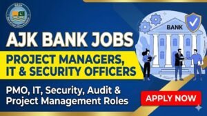 AJK Bank Jobs – Project Managers, IT & Security Officers