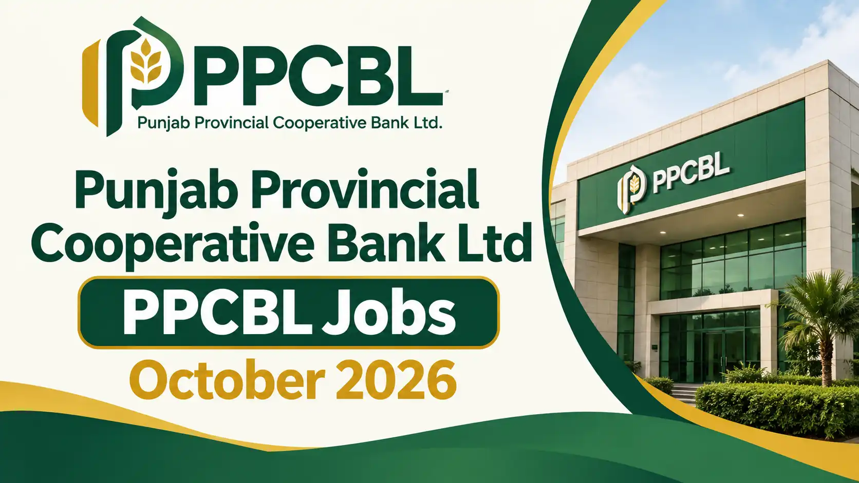Punjab Provincial Cooperative Bank Limited Jobs 2026 Advertisement